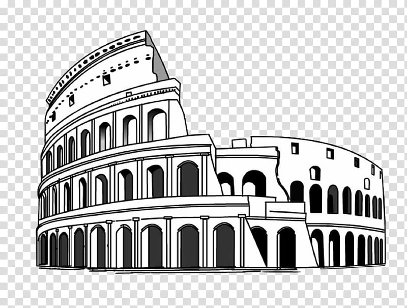 Colosseum Wall decal Sticker, Colosseum HD transparent background PNG clipart