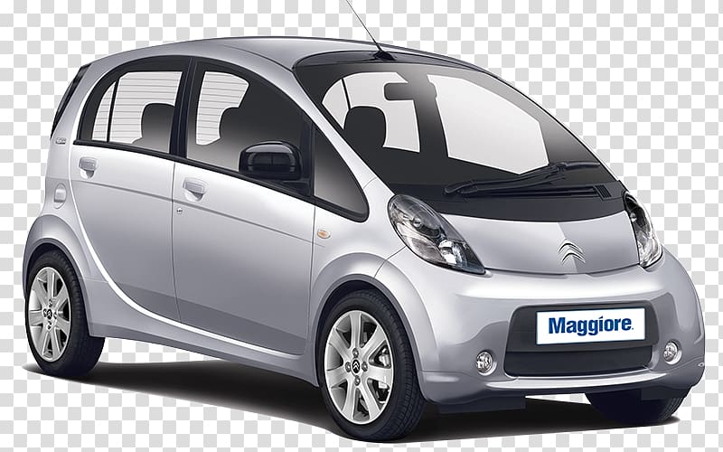 Mitsubishi i-MiEV Electric car Electric vehicle, car transparent background PNG clipart