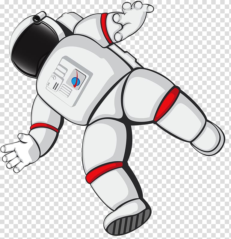 astronaut in space clipart