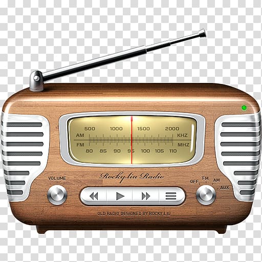 brown radio , Golden Age of Radio Antique radio Internet radio Radio drama, radio transparent background PNG clipart