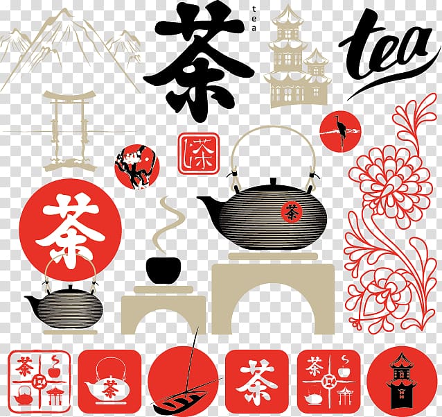 Japanese tea ceremony Japanese tea ceremony, Lanterns and plum tea culture calligraphy and other material Free transparent background PNG clipart