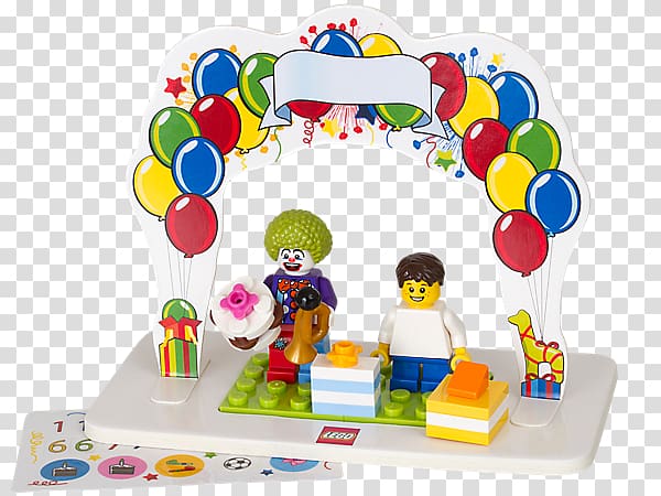Lego Minifigures LEGO 850791 Minifigure Birthday Set Toy, toy transparent background PNG clipart