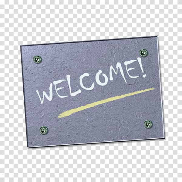 , Free welcome sign to pull material transparent background PNG clipart