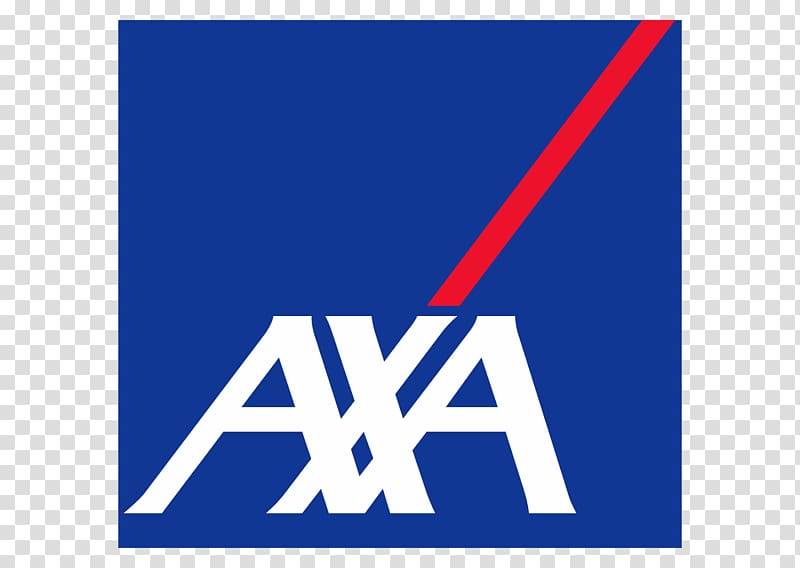 AXA Life insurance Logo, south transparent background PNG clipart