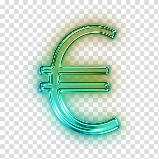 Euro sign Currency symbol, euro transparent background PNG clipart