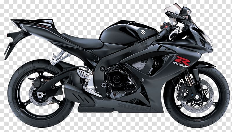 black Suzuki GSX-R sport bike, Suzuki GSX-R series GSX-R750 Car Motorcycle, Moto Motorcycle transparent background PNG clipart