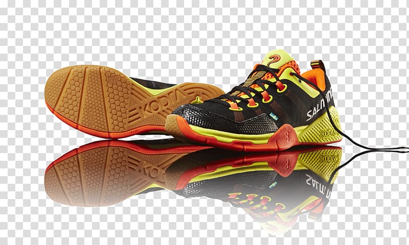 Sneakers Shoe Handball Salming Sports Squash, orange Squash transparent background PNG clipart