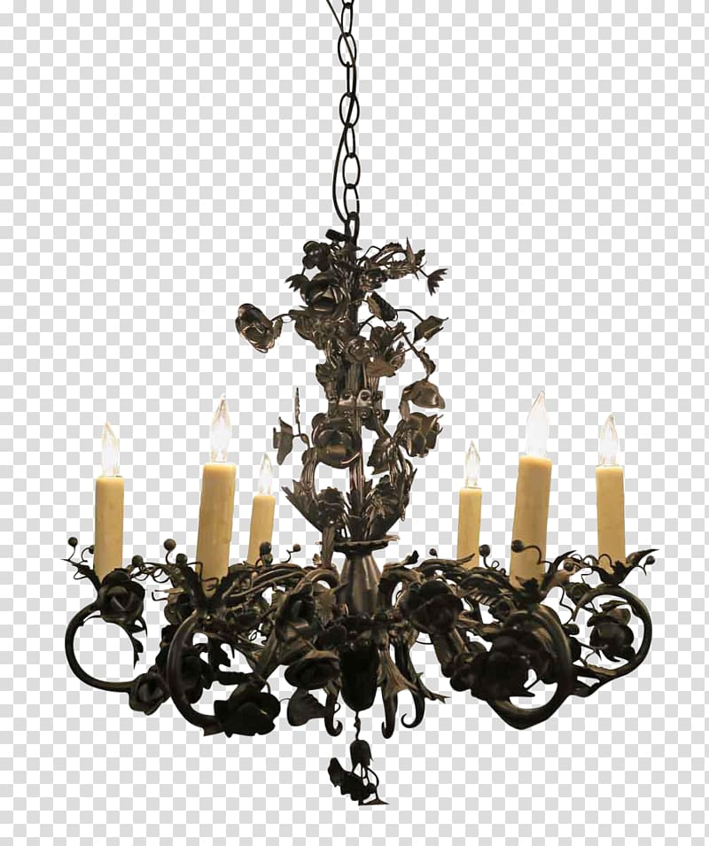 Chandelier Black rose Ceiling, others transparent background PNG clipart