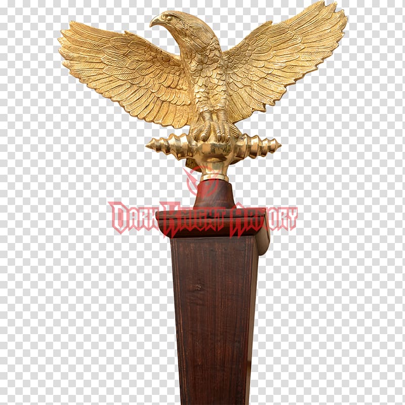 Ancient Rome Aquila Roman legion Legionary Roman army, eagle transparent background PNG clipart