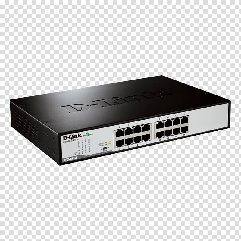 Wireless router Gigabit Ethernet Network switch D-Link, Flat Display Mounting Interface transparent background PNG clipart
