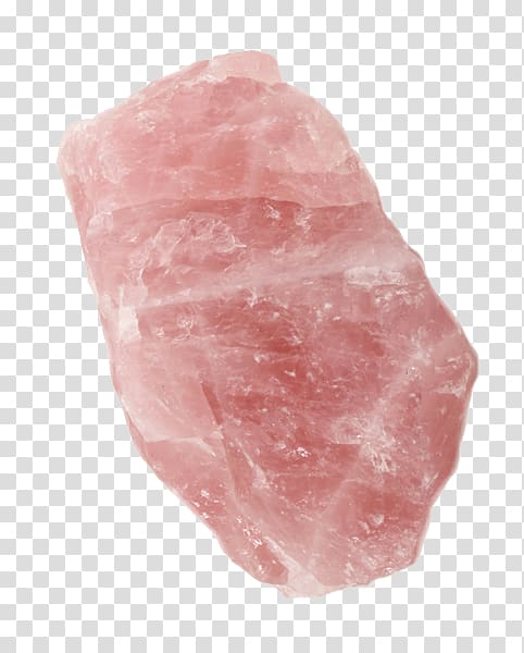 Rose quartz Crystal Rock, rock transparent background PNG clipart