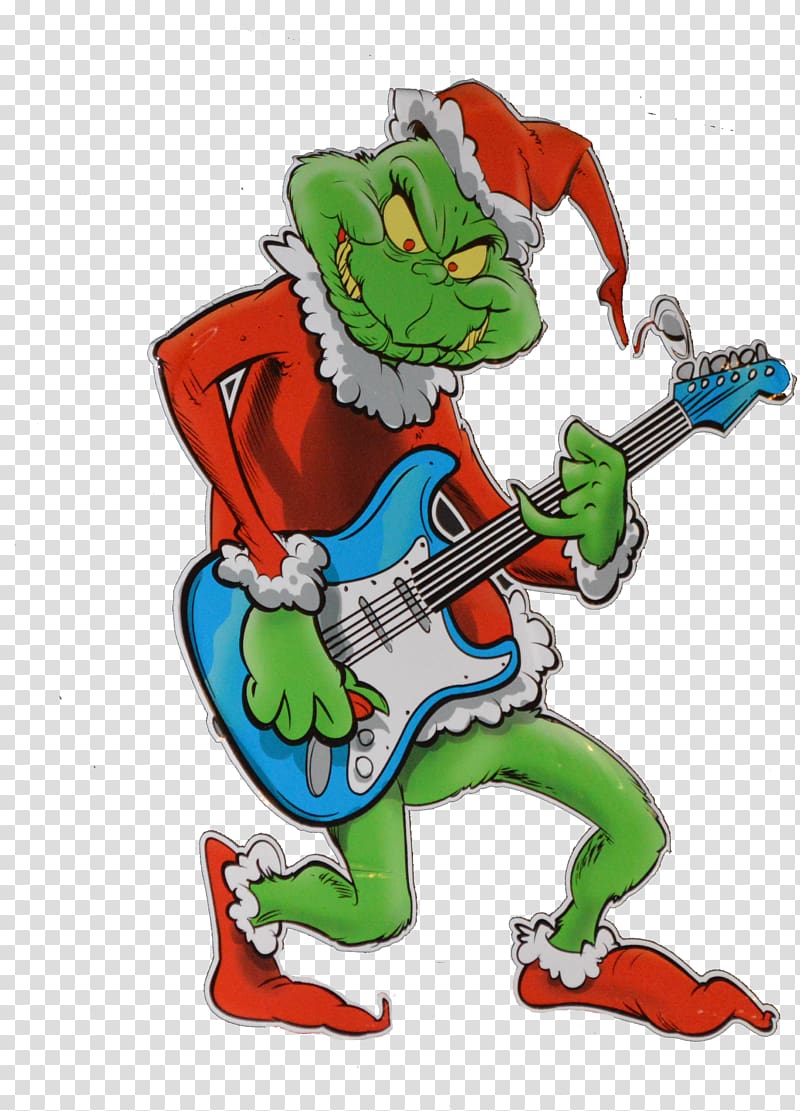 How the Grinch Stole Christmas! Guitar , dr seuss transparent background PNG clipart