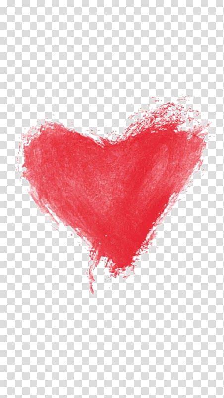 drawing red love transparent background PNG clipart