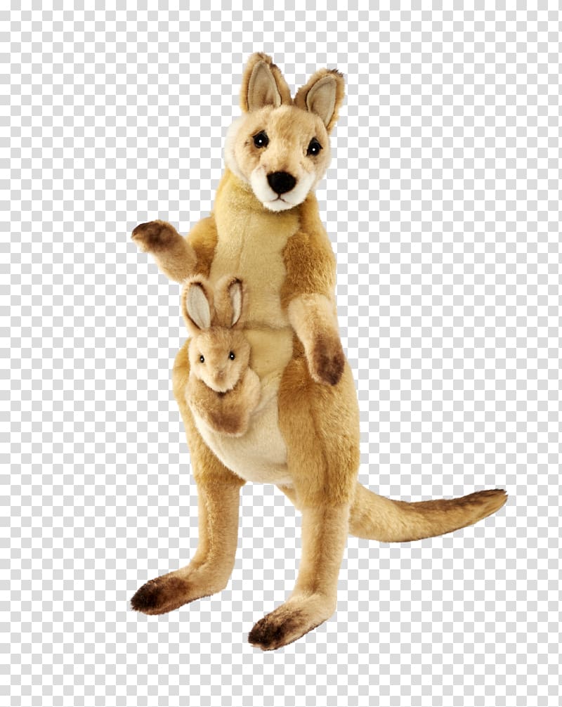 Red fox Cat Kangaroo Stuffed Animals & Cuddly Toys Tail, Cat transparent background PNG clipart