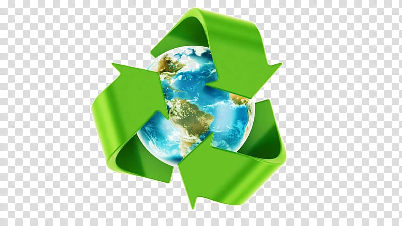 Recycling symbol plastic Earth, earth transparent background PNG clipart