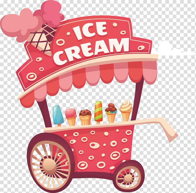 ice cream food cart , Ice cream cart , Ice cream cart transparent background PNG clipart