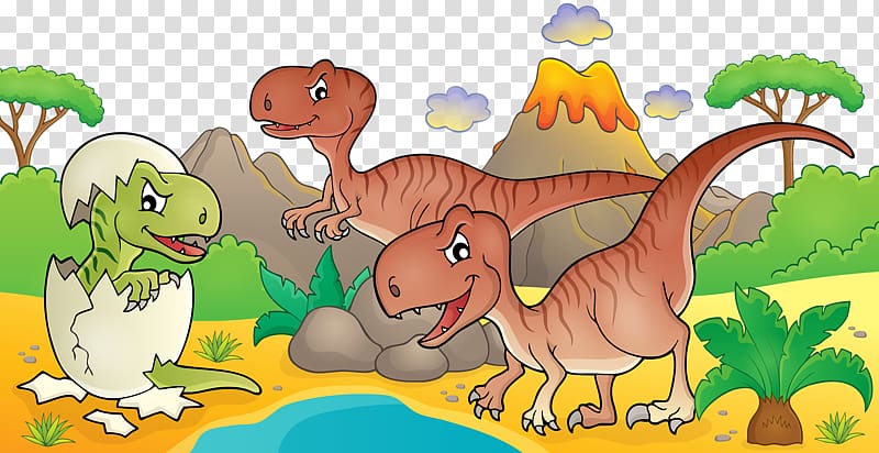 Public transport timetable Dinosaur Lesson Illustration, Cartoon dinosaur transparent background PNG clipart
