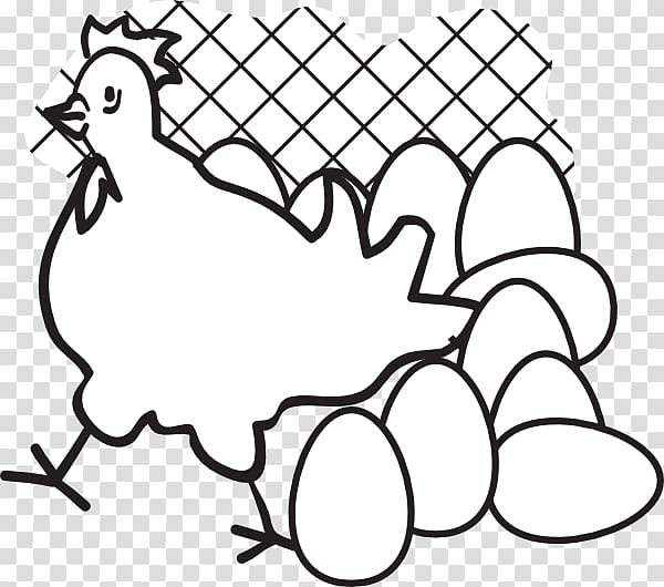 Chicken Egg carton , by laying hens transparent background PNG clipart