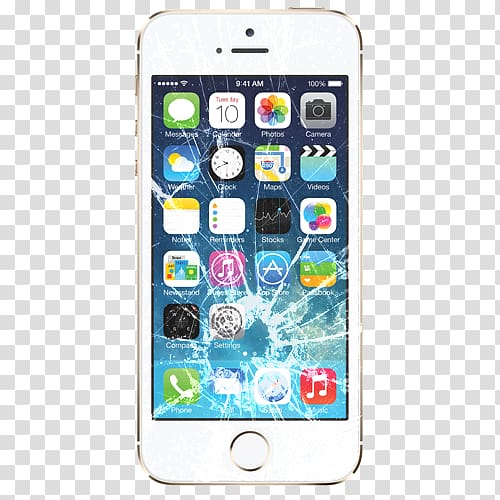 iPhone 7 iPhone 6 iPhone 8 iPhone 4S iPhone 5, Broken Iphone transparent background PNG clipart