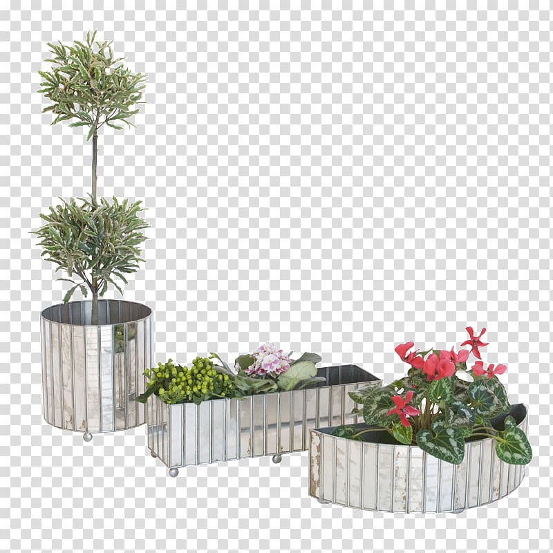 Flowerpot Floral design Flower box Plant, european crystal chandeliers transparent background PNG clipart