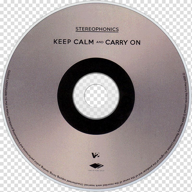 Compact disc Keep Calm and Carry On Stereophonics Deep Purple with London Symphony Orchestra and Friends Album, keep calm and carry on crown transparent background PNG clipart