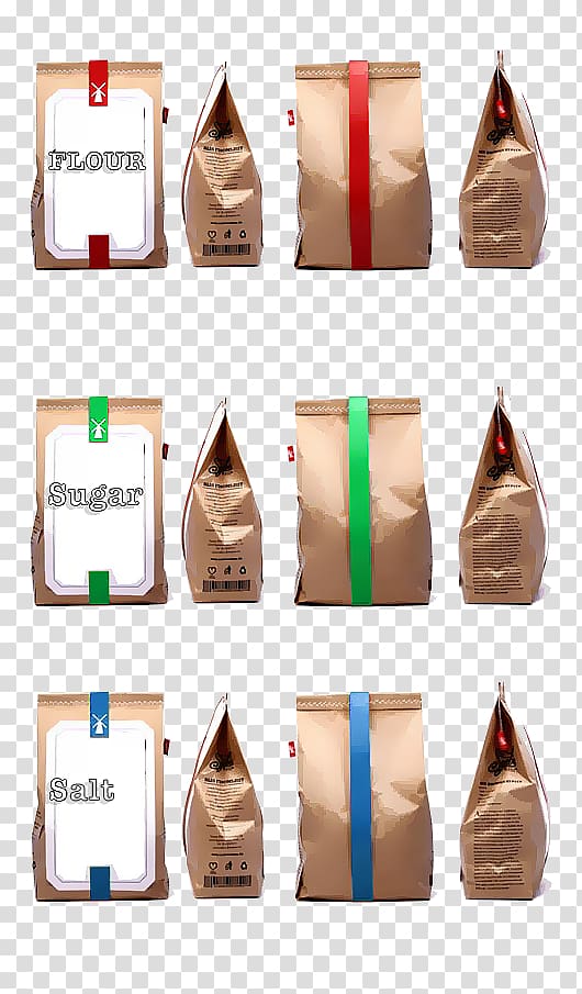 Handbag Product design, flour packaging transparent background PNG clipart