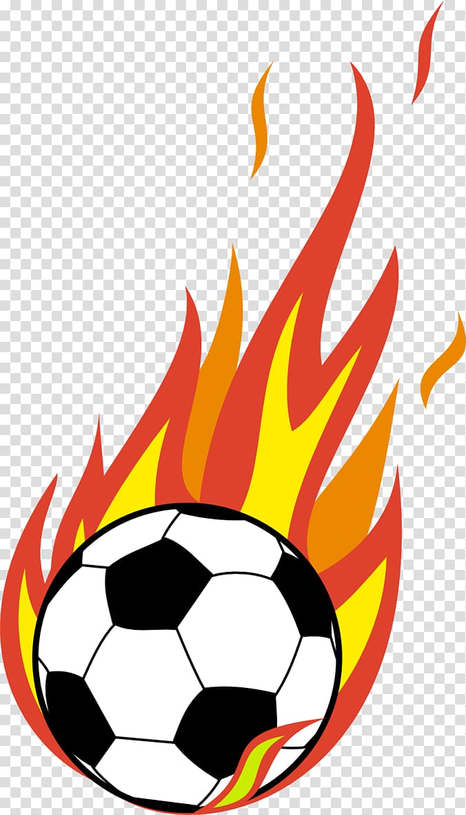 flaming soccer ball art, Liberty Flames men\'s soccer American football , Flaming Soccer Ball transparent background PNG clipart