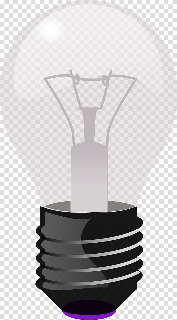Incandescent light bulb , Lightbulb transparent background PNG clipart