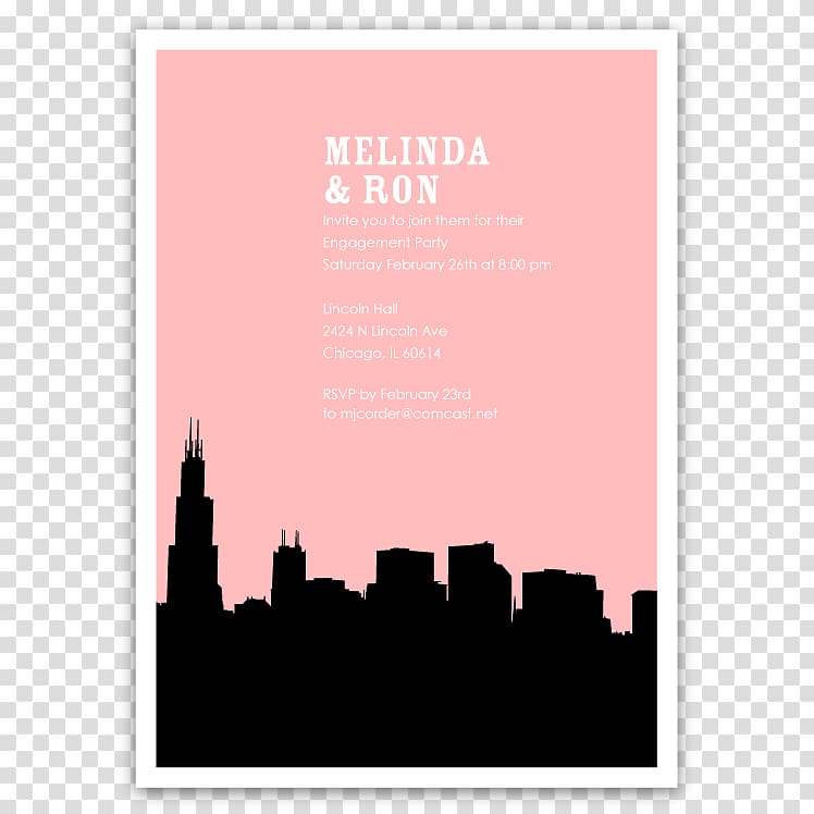 Chicago Skyline Silhouette Drawing, Chicago Skyline transparent background PNG clipart
