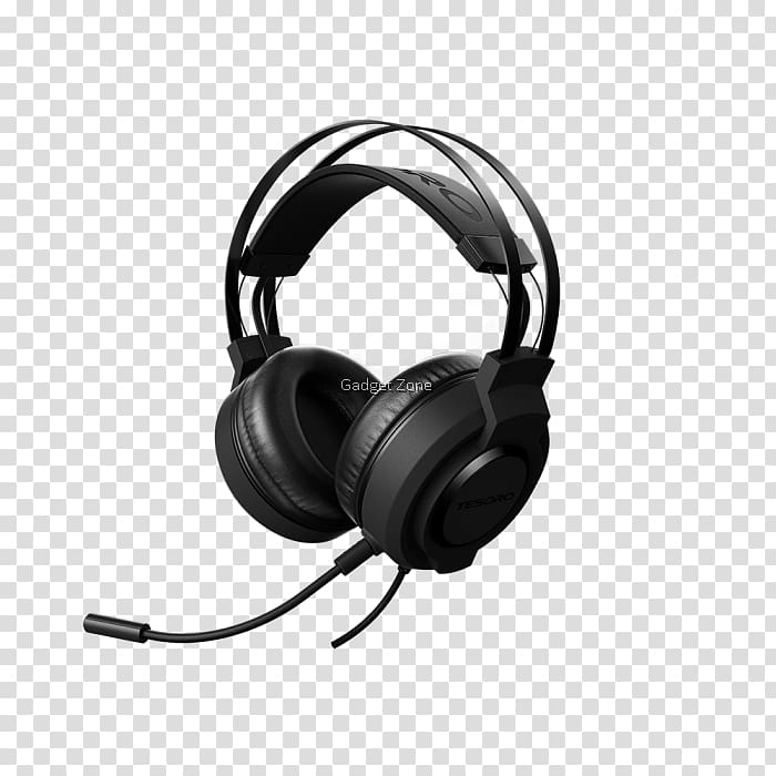 Microphone 7.1 surround sound Headset Headphones TESORO OLIVANT A2, microphone transparent background PNG clipart