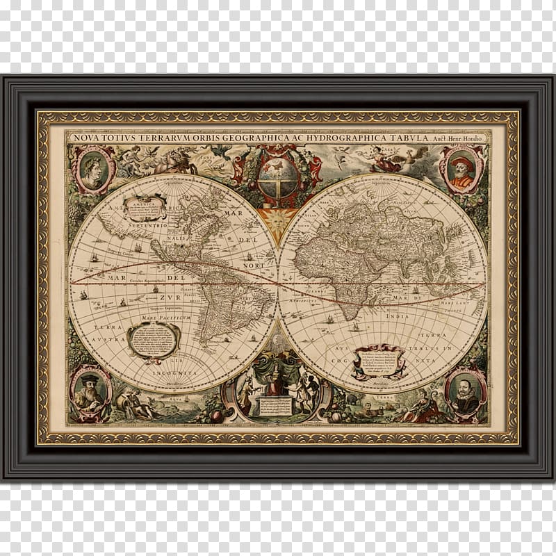 Early world maps Old World, world map transparent background PNG clipart
