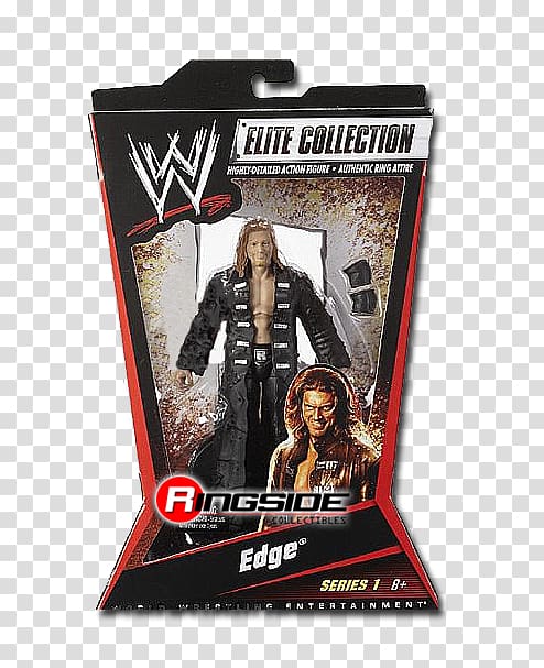 WWE action figures Action & Toy Figures Mattel, EDGE WWE transparent background PNG clipart