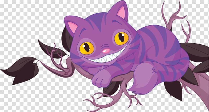 Cheshire Cat , Cat transparent background PNG clipart