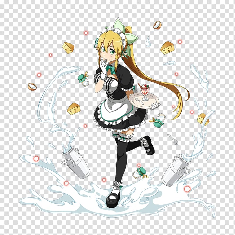 Leafa Asuna Kirito Sword Art Online: Lost Song, alo vara transparent background PNG clipart