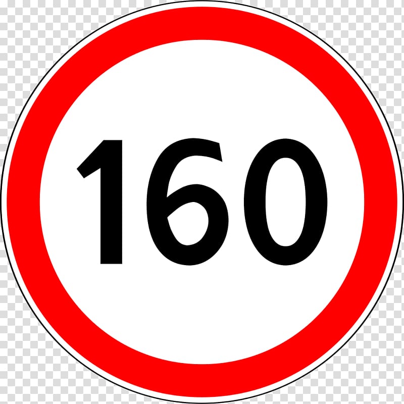 Traffic sign Speed limit Single carriageway, others transparent background PNG clipart