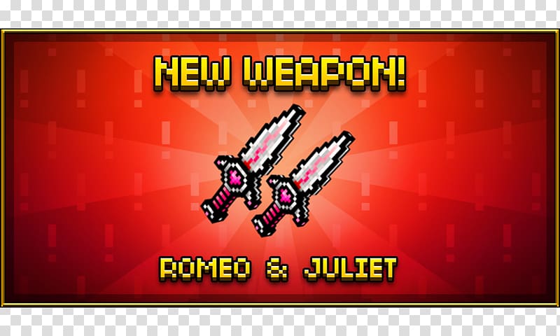 Two Halves of One Whole Weapon Romeo and Juliet Instagram Tagged, Pixel Gun 3D transparent background PNG clipart