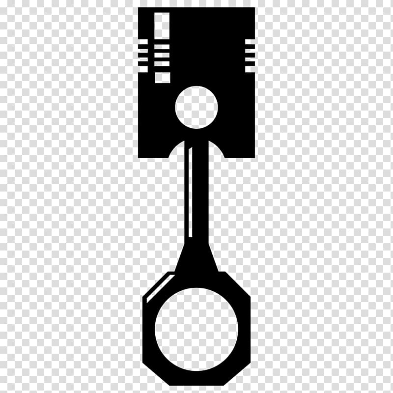 black piston and connecting rod illustration, Car Piston ring Diesel engine, PISTON transparent background PNG clipart