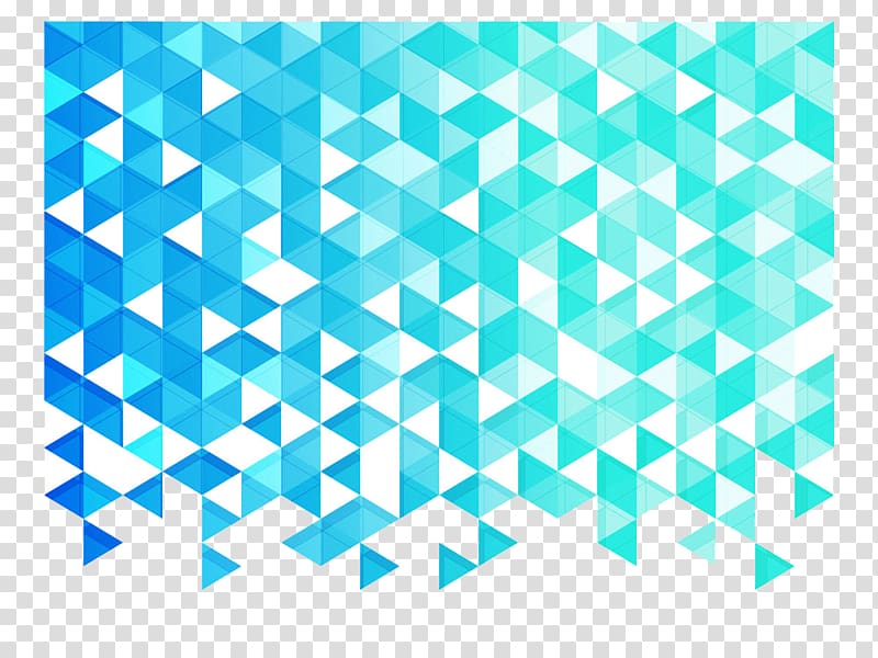 blue triangle background transparent background PNG clipart