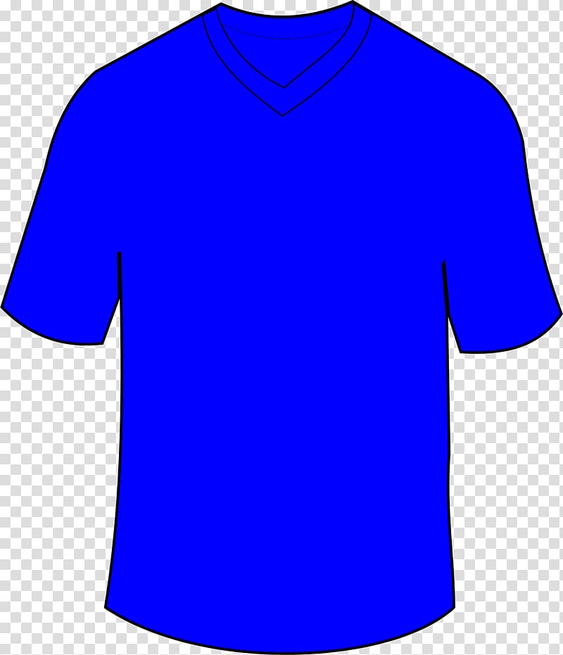 T-shirt Blue Jersey Clothing, camisa transparent background PNG clipart