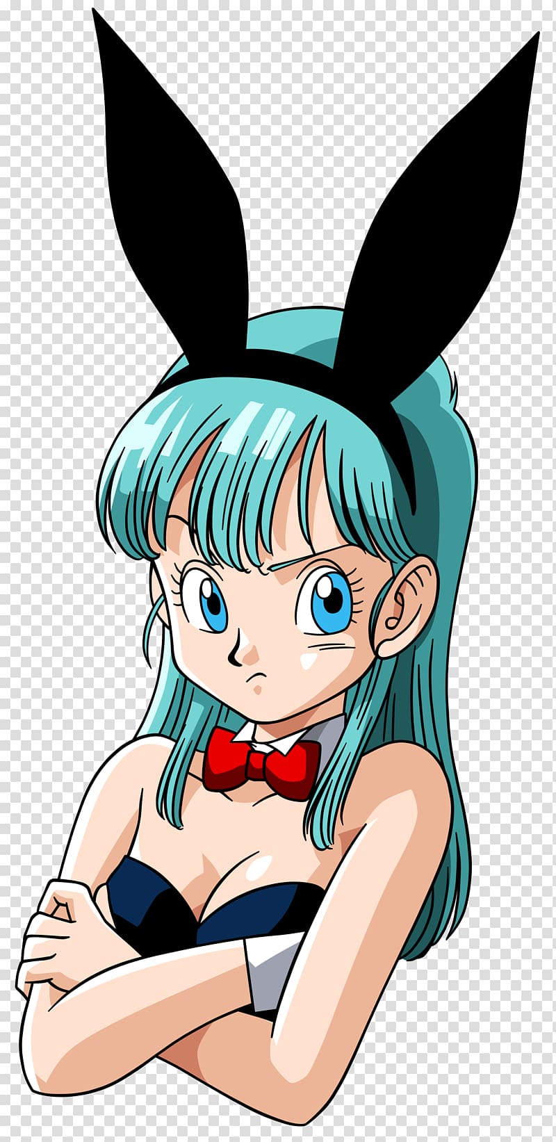 Dragonball Z Bulma , Bulma Android 18 Dragon Ball Costume Cosplay, bunny transparent background ...