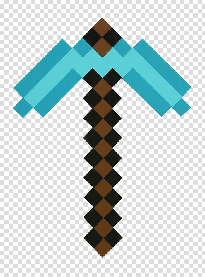 Minecraft Diamant Spitzhacke + Redstone Dust - Diamond Pickaxe