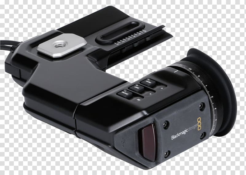 Blackmagic URSA Blackmagic Design Viewfinder Camera, viewfinder transparent background PNG clipart