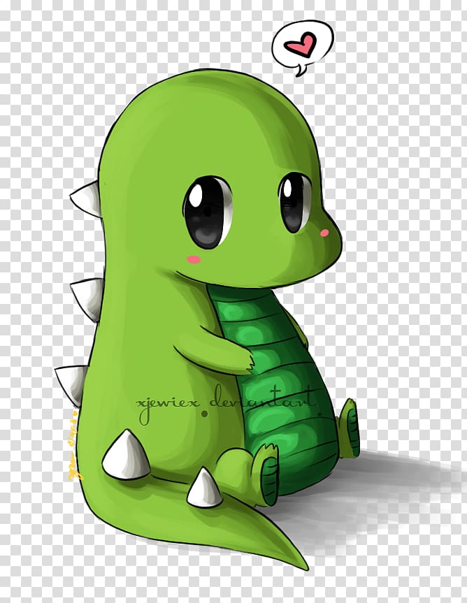 Chibi Dinosaur Drawing Stegosaurus, Chibi transparent background PNG