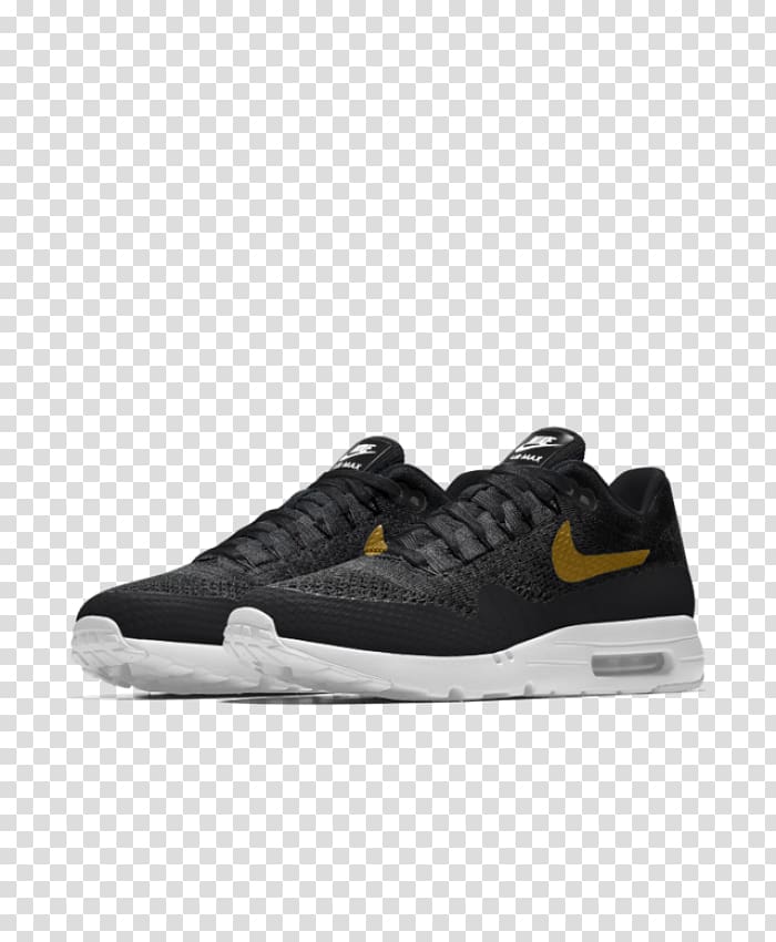 Air Force 1 Nike Air Max Thea Women\'s Sports shoes, Yellow Black Nike Shoes for Women transparent background PNG clipart