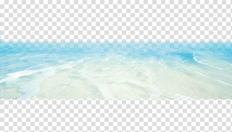 ocean waves during day, Blue Sky Turquoise , Sea, water, waves transparent background PNG clipart