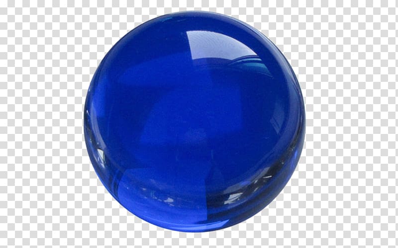 Cobalt blue Sphere Color solid, colorful sphere transparent background PNG clipart