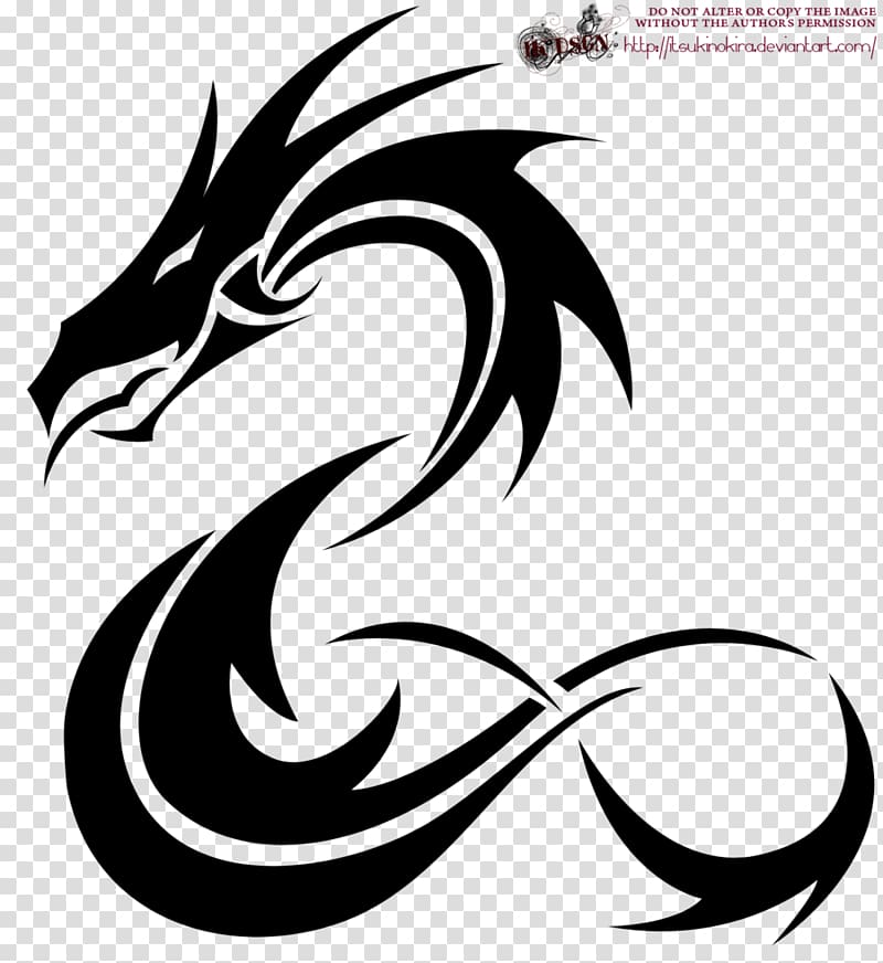 Tattoo Japanese dragon Chinese dragon , tatoo dragon transparent background PNG clipart
