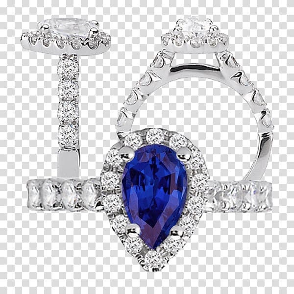 Sapphire Engagement ring Wedding ring Alexandrite, Product kind teardrop-shaped sapphire ring transparent background PNG clipart