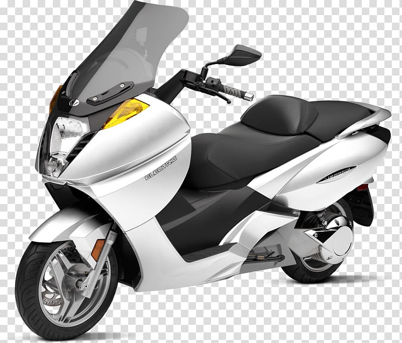 Electric motorcycles and scooters Car Electric vehicle Vectrix VX-1, scooter transparent background PNG clipart