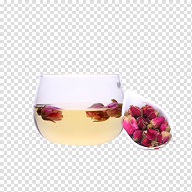 Flowering tea Coffee Beach rose Glass, Rose tea transparent background PNG clipart